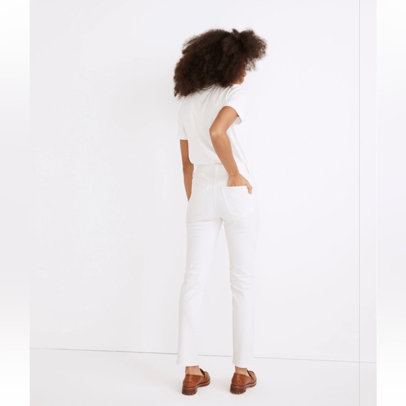 MADEWELL The Perfect Vintage Jean in Tile White with Comfort Stretch - Picture 12 of 12